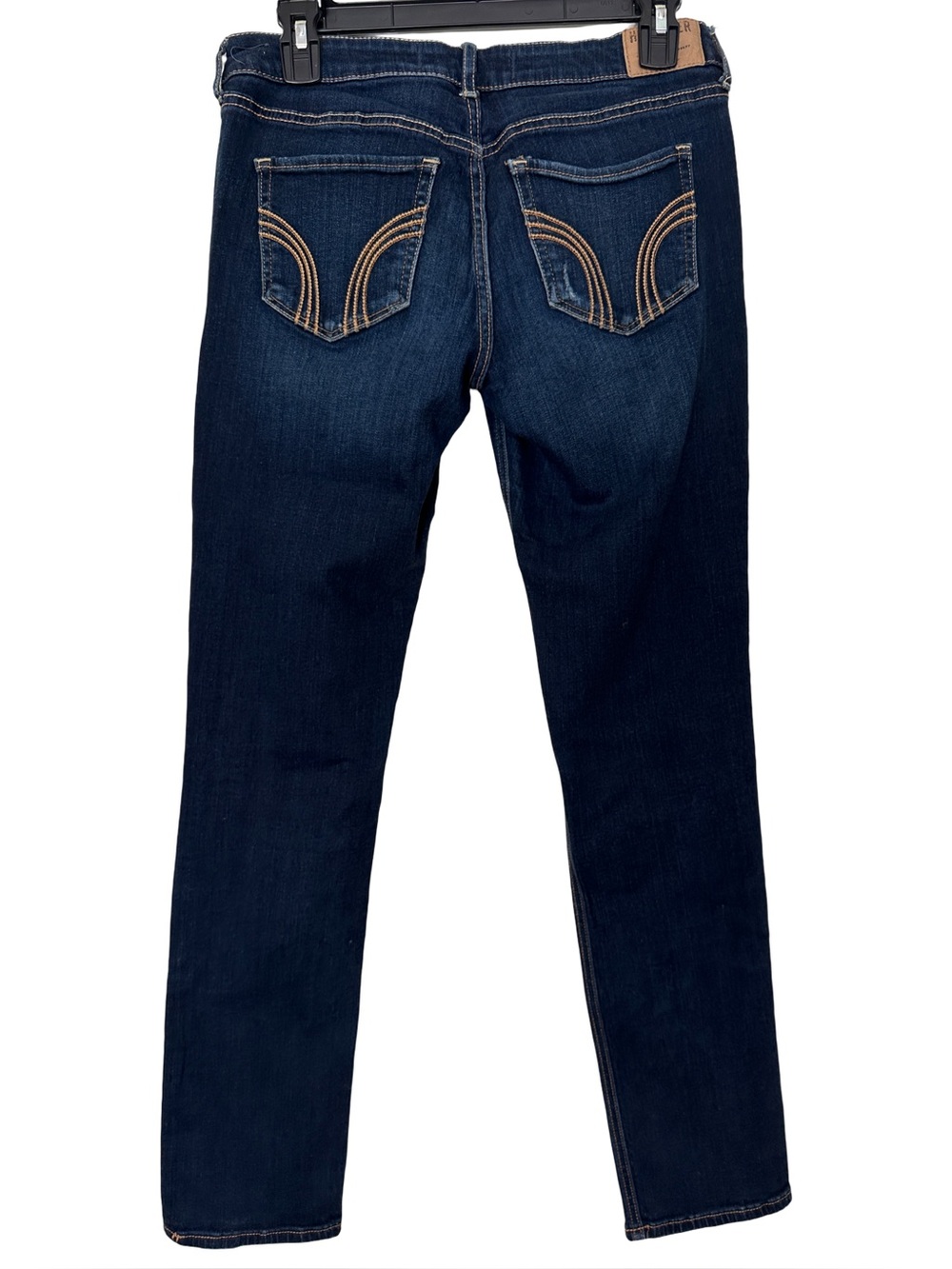 Hollister Low Rise Distressed Skinny Jeans Size 9R W29 L33 Seagull